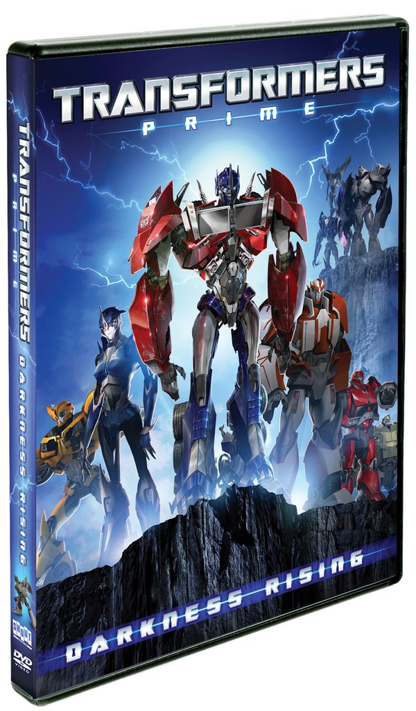 First Look at Transformers Prime Darkness Rising DVD Cover